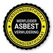 Persoonscertificaat werfleider asbestverwijdering — meer over onze certificering